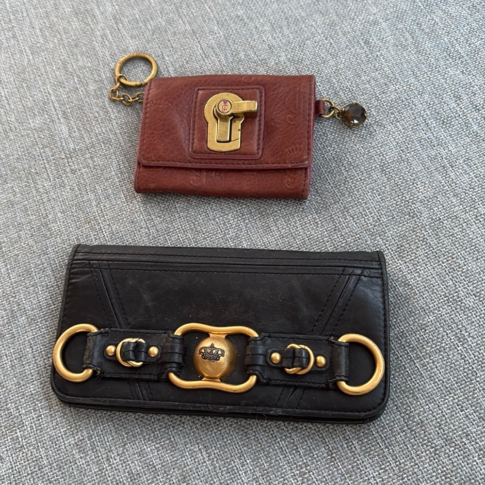 Juicy Couture Wallet x 2 leather